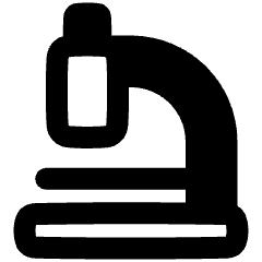 Microscope Observation Sciene Icon from Plump Remix Set