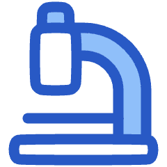 Microscope Observation Sciene Icon from Plump Duo Set