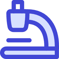 Microscope Observation Sciene Icon from Flex Duo Set