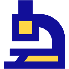 Microscope Observation Sciene Icon from Sharp Pop Set