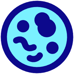 Petri Dish Lab Equipment Icon from Plump Pop Set