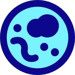 Petri Dish Lab Equipment Icon from Core Pop Set
