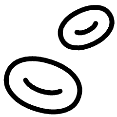 Red Blood Cell Two Icon from Ultimate Light Set