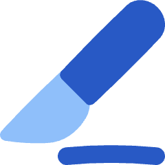 Surgical Knife Surgery Icon from Flex Flat Set