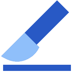 Surgical Knife Surgery Icon from Sharp Flat Set