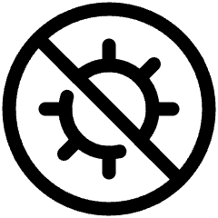 Virus Antivirus Icon from Plump Line Set