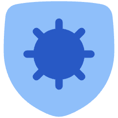 Virus Immunity Icon from Plump Flat Set