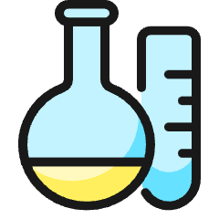 Lab Tube Bottle Icon from Ultimate Colors Set