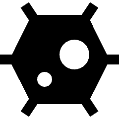 Labs Science Bacteria Plant Cell Icon from Nova Solid Set