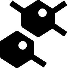 Labs Science Molecule Structure Icon from Nova Solid Set