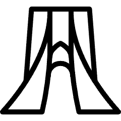 Azadi Tower Iran Icon from Ultimate Light Set