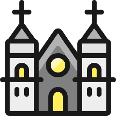 Landmark Berlin Cathedral Icon from Ultimate Colors Set