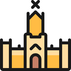 Landmark Bridge Icon from Ultimate Colors Set