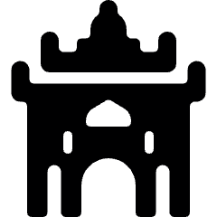 Landmark Gate Icon from Ultimate Bold Set