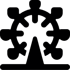 Landmark London Eye Icon from Ultimate Bold Set