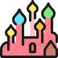 Landmark Saint Basil's Cathderal Icon from Ultimate Colors Set