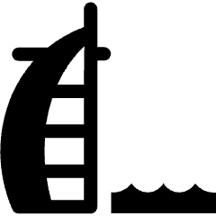 Burj Al Arab UAE Icon from Ultimate Bold Set