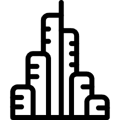 Burj Kalifa UAE Icon from Ultimate Light Set