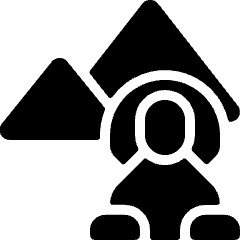 Landmark Pyramid Sphinx Icon from Ultimate Bold Set