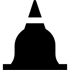 Landmark Pagoda Icon from Nova Solid Set