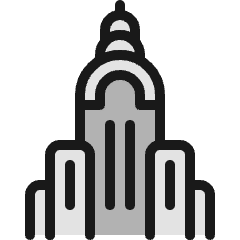 Landmark Chrysler Icon from Ultimate Colors Set
