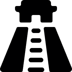 Landmark Pyramid Icon from Ultimate Bold Set