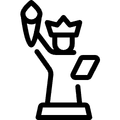 Landmark Statue Of Liberty Icon from Ultimate Light Set