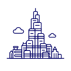 Burj Khalifa Illustration from UX Line Set