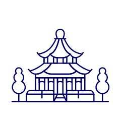 Chinese Pagoda 2 Illustration from UX Line Set