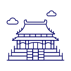 Forbidden City Illustration from UX Line Set