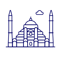 Hagia Sophia Illustration from UX Line Set