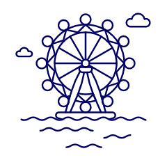 London EYE Illustration from UX Line Set