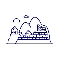 Machu Picchu Illustration from UX Line Set