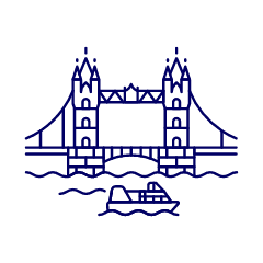 Tower Bridge Illustration from UX Line Set