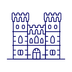 Windsor Castle Illustration from UX Line Set