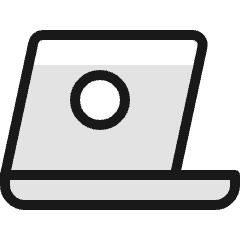 Laptop 2 Icon from Ultimate Colors Set