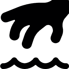 Laundry Hand Wash Icon from Ultimate Bold Set