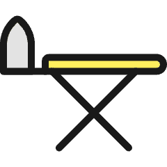 Laundry Iron Board Icon from Ultimate Colors Set