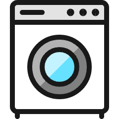 Laundry Machine 2 Icon from Ultimate Colors Set
