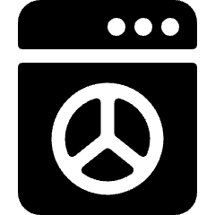 Laundry Machine Icon from Ultimate Bold Set