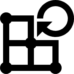 Grid Return Icon from Nova Line Set