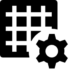 Grid Setting Icon from Nova Solid Set