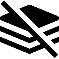 Layers Off Disable Icon from Nova Solid Set
