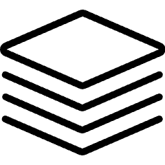 Layers Icon from Ultimate Light Set
