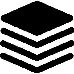 Layers Icon from Ultimate Bold Set