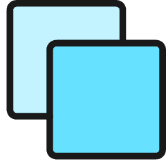 Layers Front Icon from Ultimate Colors Set