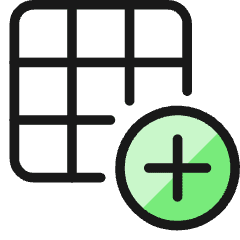Layers Grid Add Icon from Ultimate Colors Set
