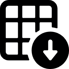 Layers Grid Download Icon from Ultimate Bold Set