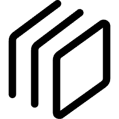 Square Stack Icon from Ultimate Regular Set