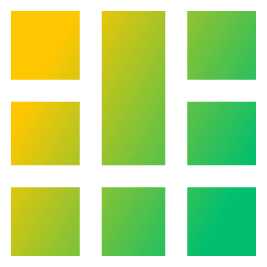 Layout Window 45 Icon from Sharp Gradient Set